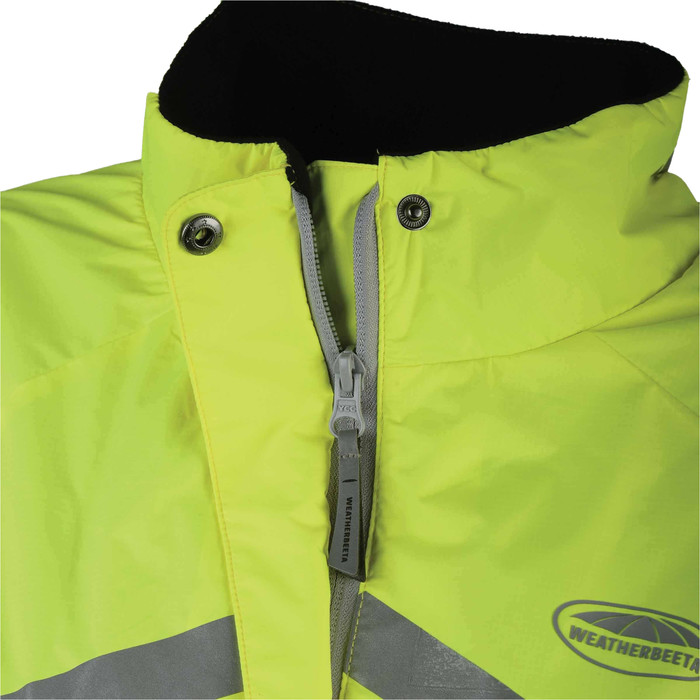 2022 Weatherbeeta Unisex Reflective Lightweight Waterproof Jacket 1005267 - Hi Vis Yellow